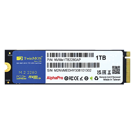 1TB (3600-3250Mb/s) m.2 NVMe1TB2280AP SSD Disk - 2