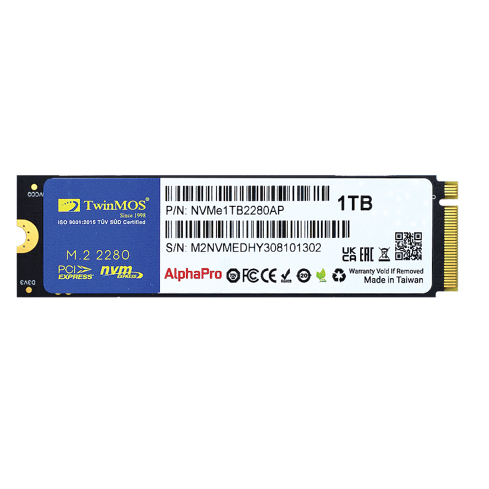 1TB (3600-3250Mb/s) m.2 NVMe1TB2280AP SSD Disk - 2