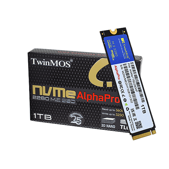 1TB (3600-3250Mb/s) m.2 NVMe1TB2280AP SSD Disk