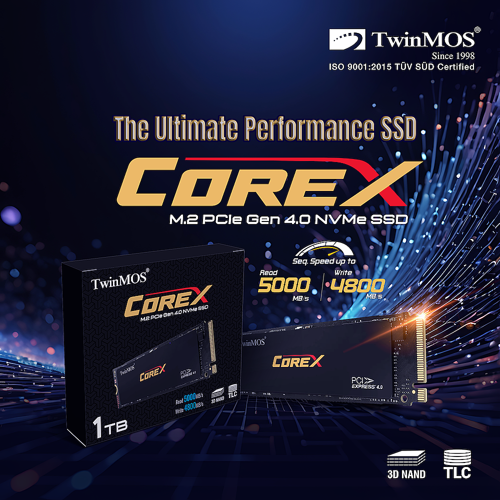 1TB (5000-4800Mb/s) m.2 NVMe NVCX1TBG42280 SSD Disk - 2