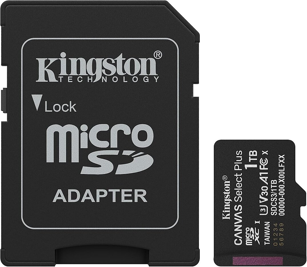 1TB MicroSDXC Canvas Select Plus Gen3 150MB/s A1 Kart + Adaptör - 2