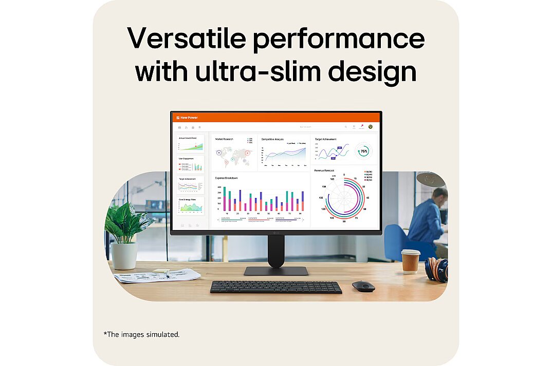 24'' 24U411B-BAPD 5ms 144Hz VGA HDMI IPS FHD Monitör - 9