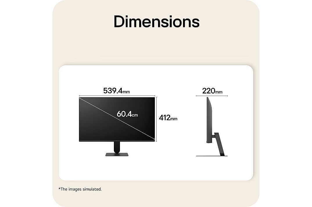 24'' 24U411B-BAPD 5ms 144Hz VGA HDMI IPS FHD Monitör - 15