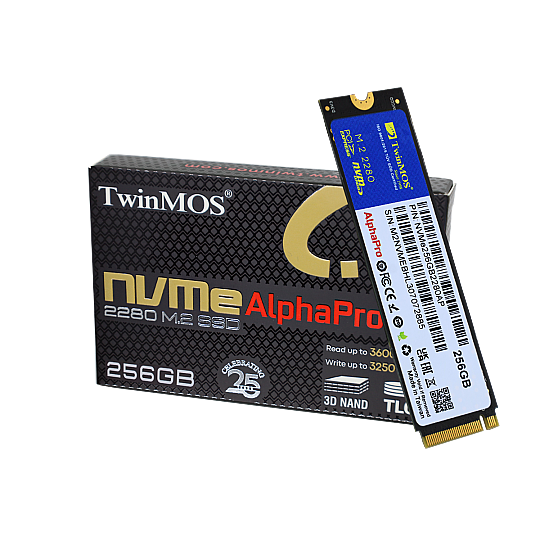 256 GB M.2 PCIE NVME 3600/3250 NVMe256GB2280AP m.2 SSD