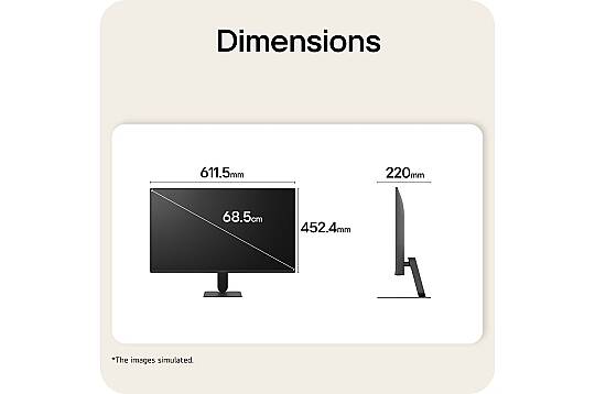 27'' 27U411B-B.APD 5ms 144Hz VGA HDMI FHD IPS Monitör - 15
