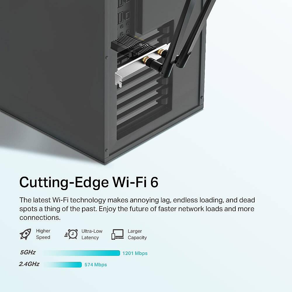 Archer TX20E AX1800 Wi-Fi 6 Bluetooth 5.2 PCIe Adaptör - 3