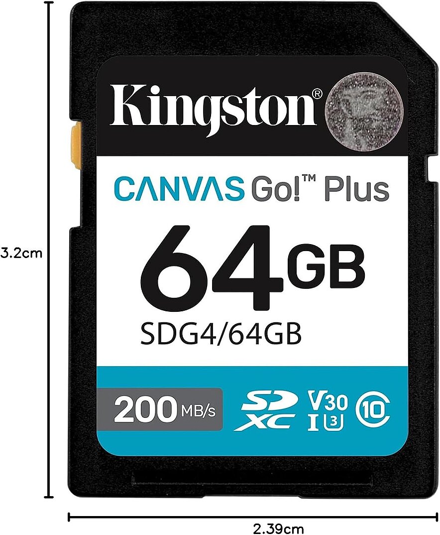 Canvas Go! Plus SDCG4/64GB Class 10 UHS-I U3 A2 V30 SDXC 64 GB Hafıza Kartı - 4