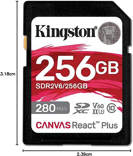 Canvas React Plus SDR2V6/256GB Class 10 UHS-II U3 V60 microSDHC 256 GB Hafıza Kartı - 4