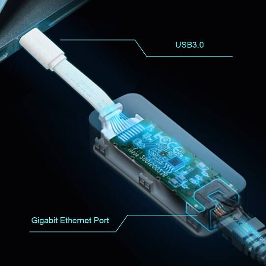 Çevirici USB Type-C to RJ45 (UE300C) - 6