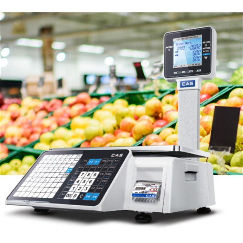 CL3000 30KG 202DPI Direkt Termal Ethernet LCD Ekran Boyunlu Barkodlu Terazi - 2