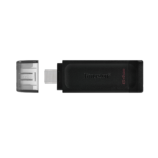 DataTraveler 70 64GB USB3.2 Gen 1 Type-C Siyah (DT70/64GB) - 4