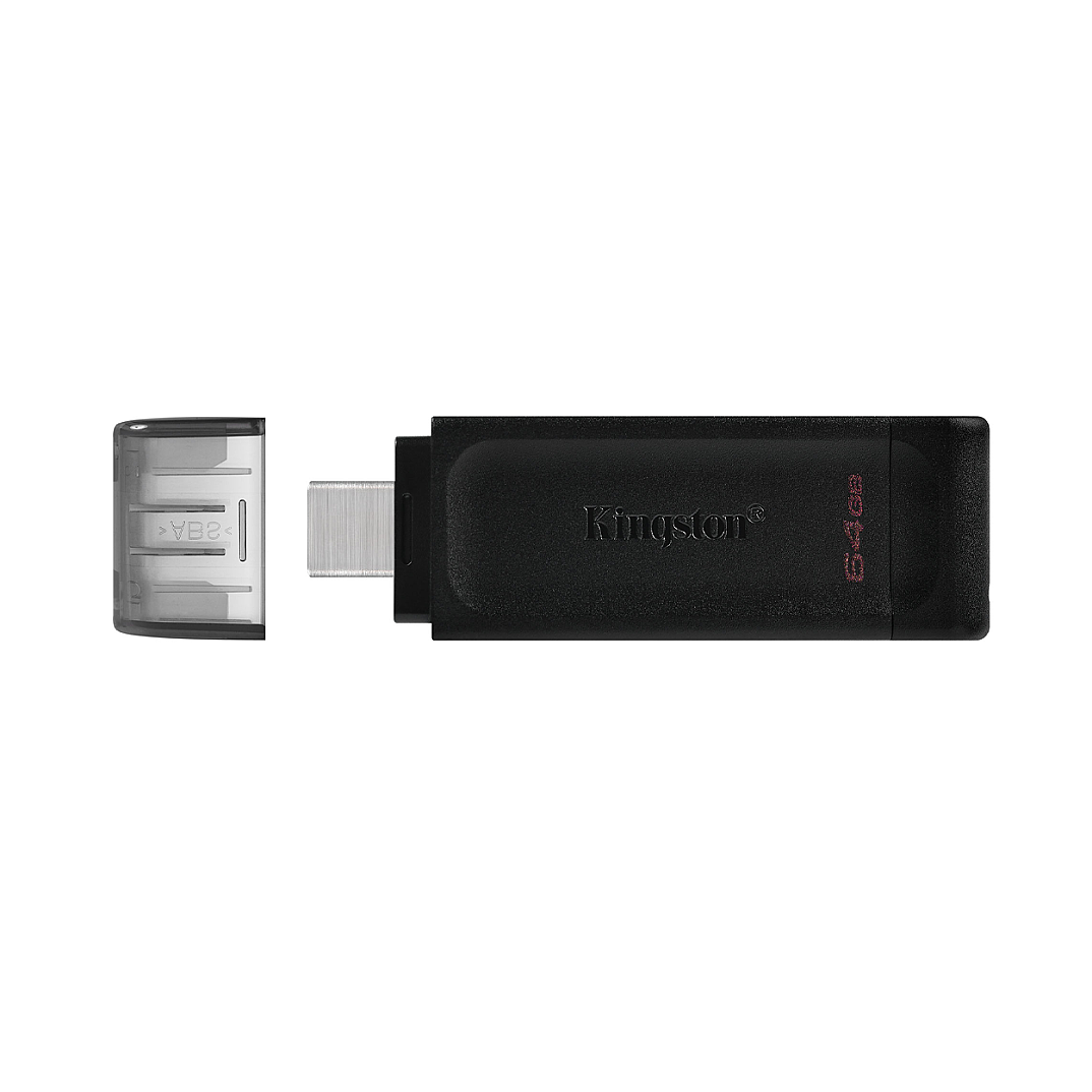 DataTraveler 70 64GB USB3.2 Gen 1 Type-C Siyah (DT70/64GB) - 4