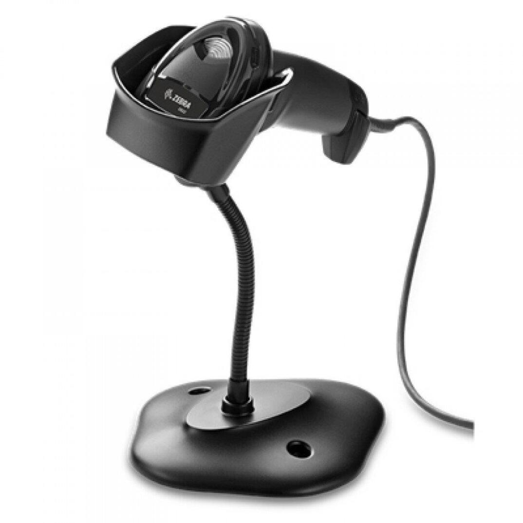 DS2208 (DS2208-SR7U2100SGW) 2D Karekod Kablolu USB Barkod Okuyucu + Stand - 1