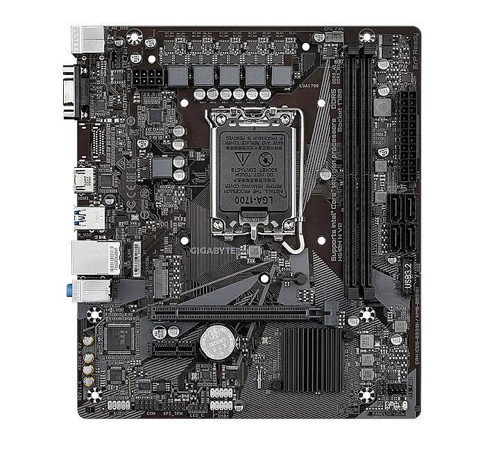 H610M H V2 5600MHz DDR5 Soket 1700 M.2 USB 3.2 HDMI D-Sub mATX Anakart - 2