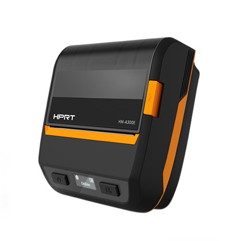 HM-A300E 203DPI Direkt Termal USB+ Bluetooth Taşınabilir Barkod Etiket Fiş Yazıcı - 2