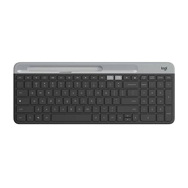 K580 Slim Siyah Kablosuz Klavye - 1
