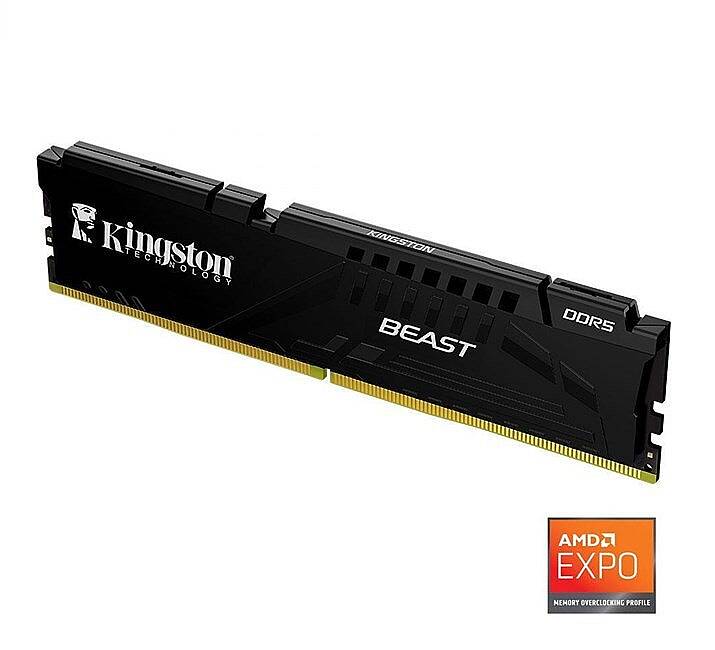 16GB 6000 D5 KF560C36BBE2-16TR Beast Black EXPO CL36 Bellek RAM - 2