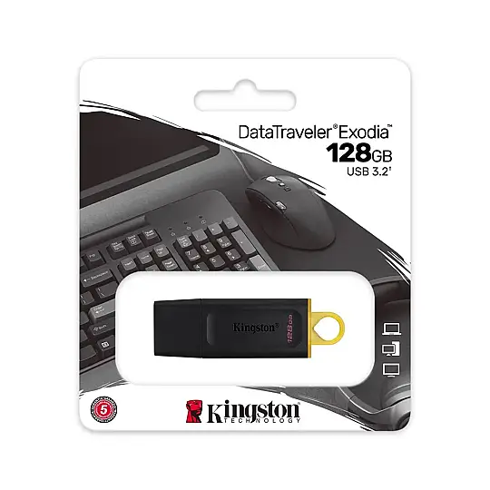 DataTraveler Exodia 128 GB USB Flash Bellek DTX/128GB
