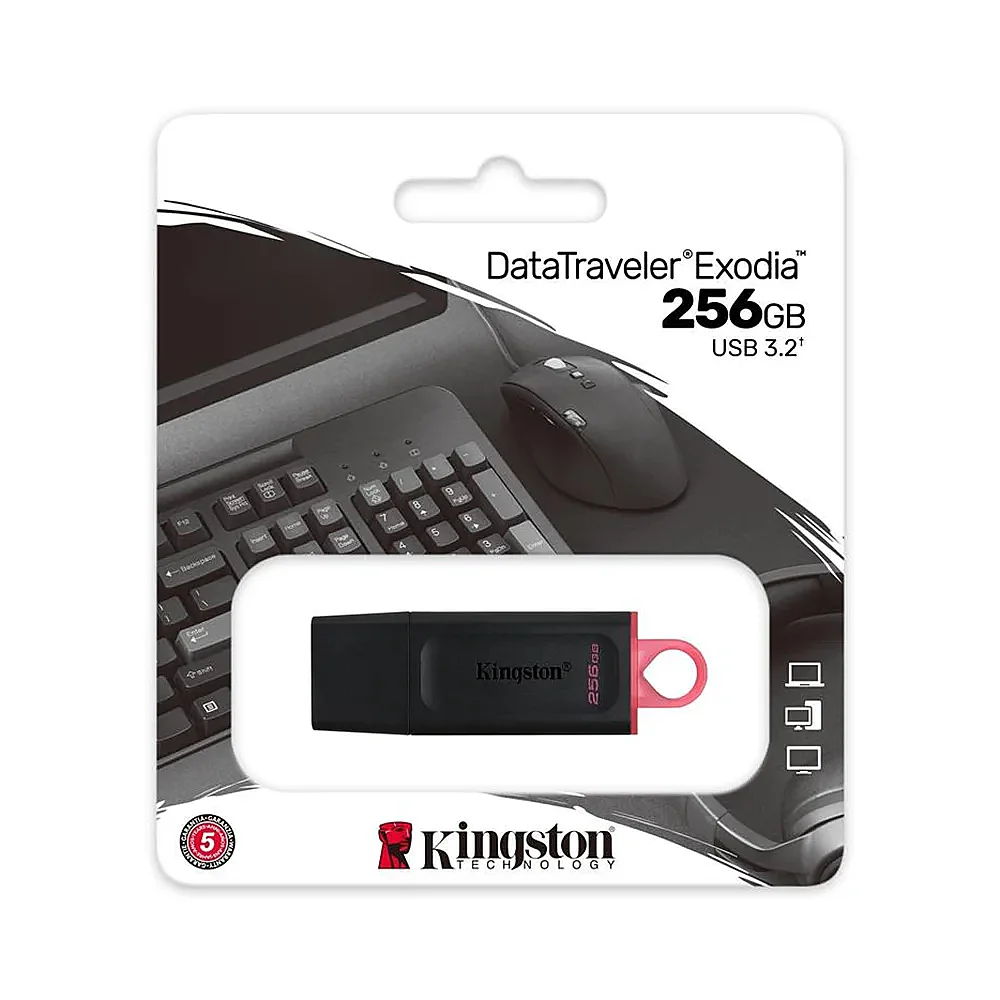 DataTraveler Exodia 256 GB USB Flash Bellek DTX/256GB - 1