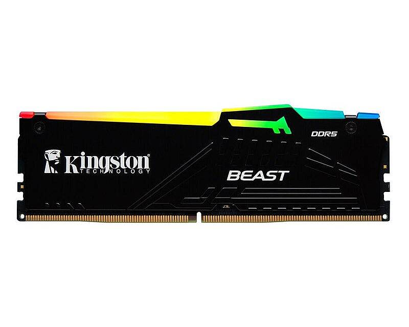 RGB 16GB 5600 D5 KF556C36BBEA-16TR Beast Black EXPO CL36 Bellek RAM - 1
