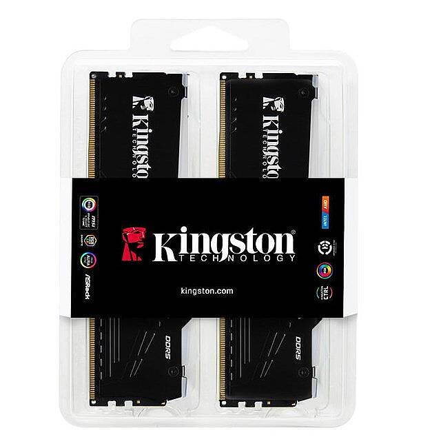 RGB 32G 2x16 5600 D5 KF556C36BBEAK2-32TR Beast Black EXPO CL36 Bellek RAM - 3