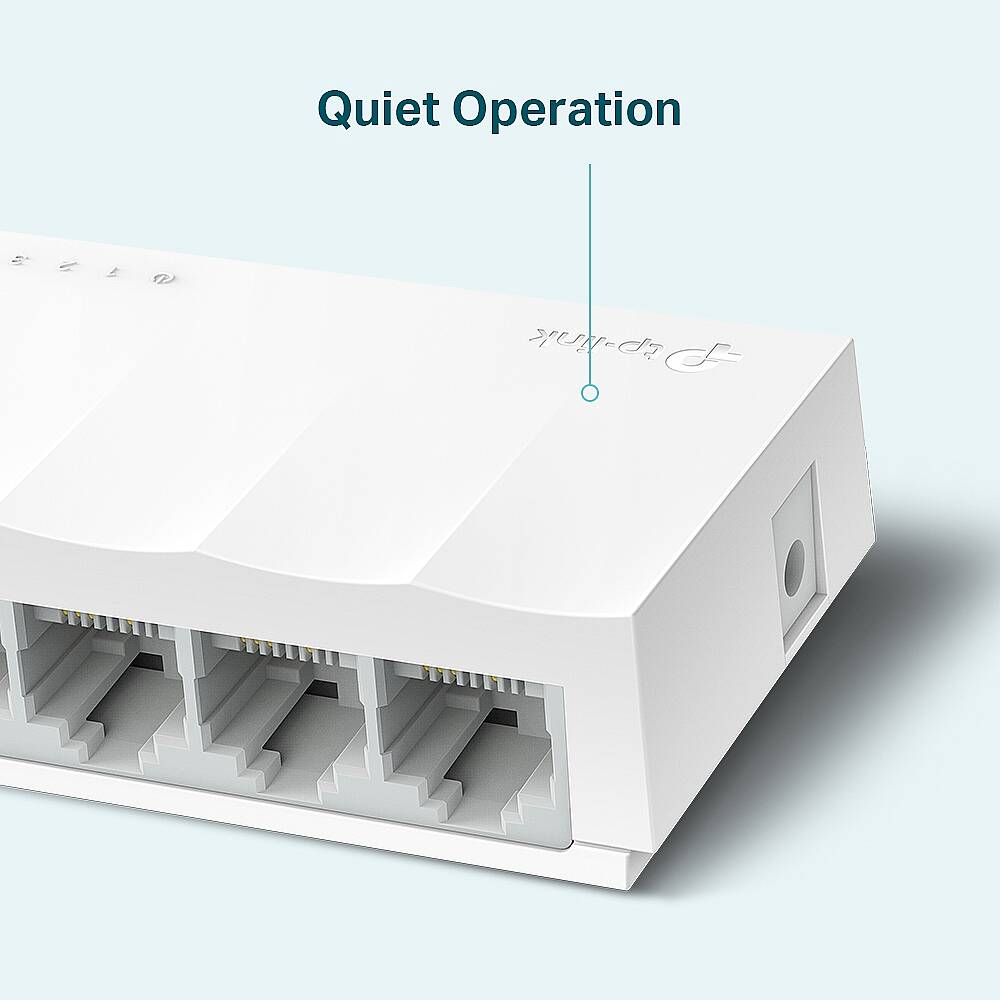 LS1005 5-Port 10/100Mbps Desktop Switch - 4