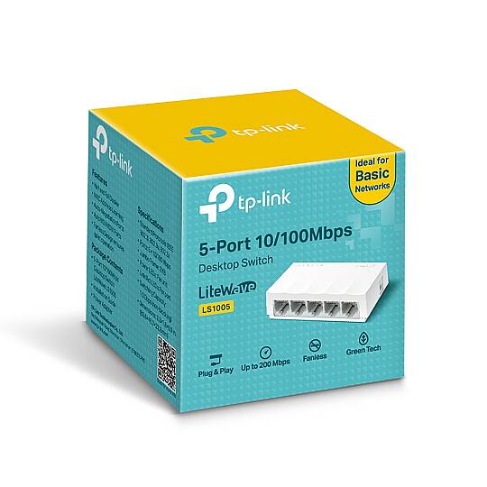 LS1005 5-Port 10/100Mbps Desktop Switch