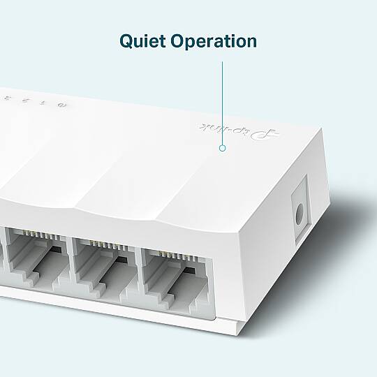 LS1005 5-Port 10/100Mbps Desktop Switch - 4