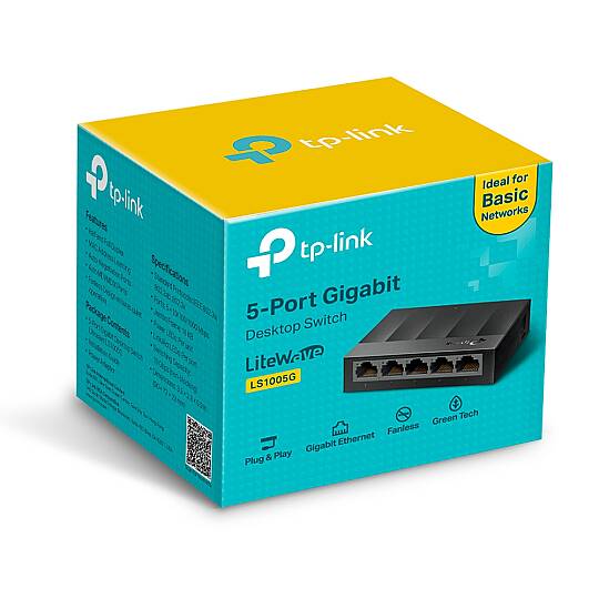 LS1005G 5-Port 10/100/1000Mbps Desktop Switch