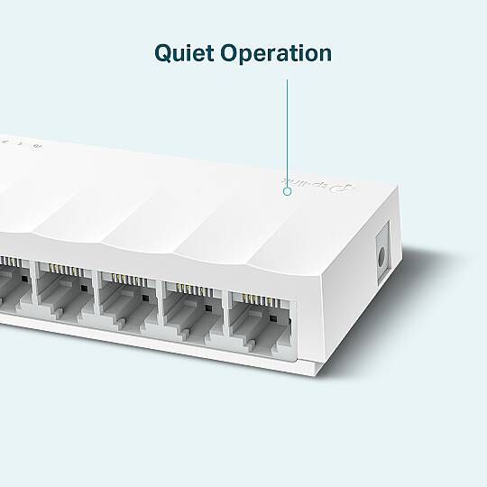 LS1008 8-Port 10/100Mbps Desktop Switch - 4