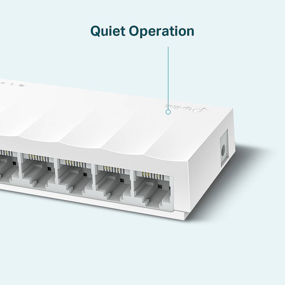 LS1008 8-Port 10/100Mbps Desktop Switch - 4