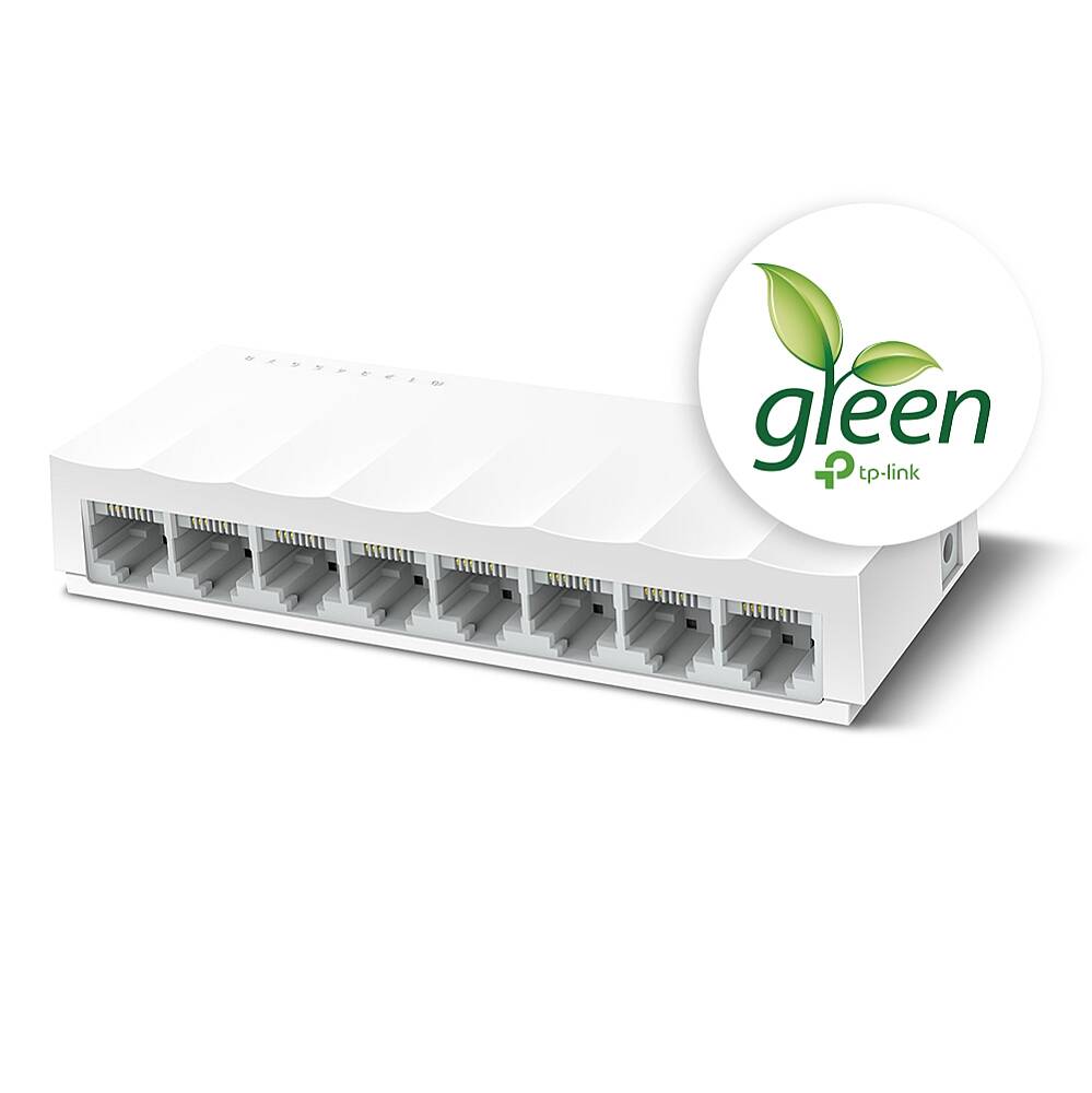 LS1008 8-Port 10/100Mbps Desktop Switch - 3