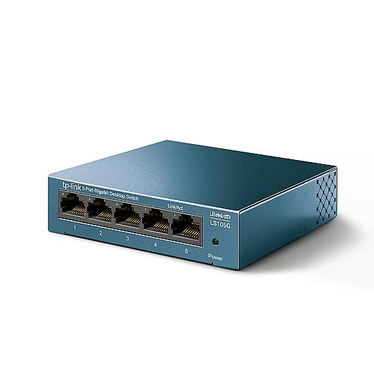 LS105G 5-Port 10/100/1000Mbps Desktop Switch - 3