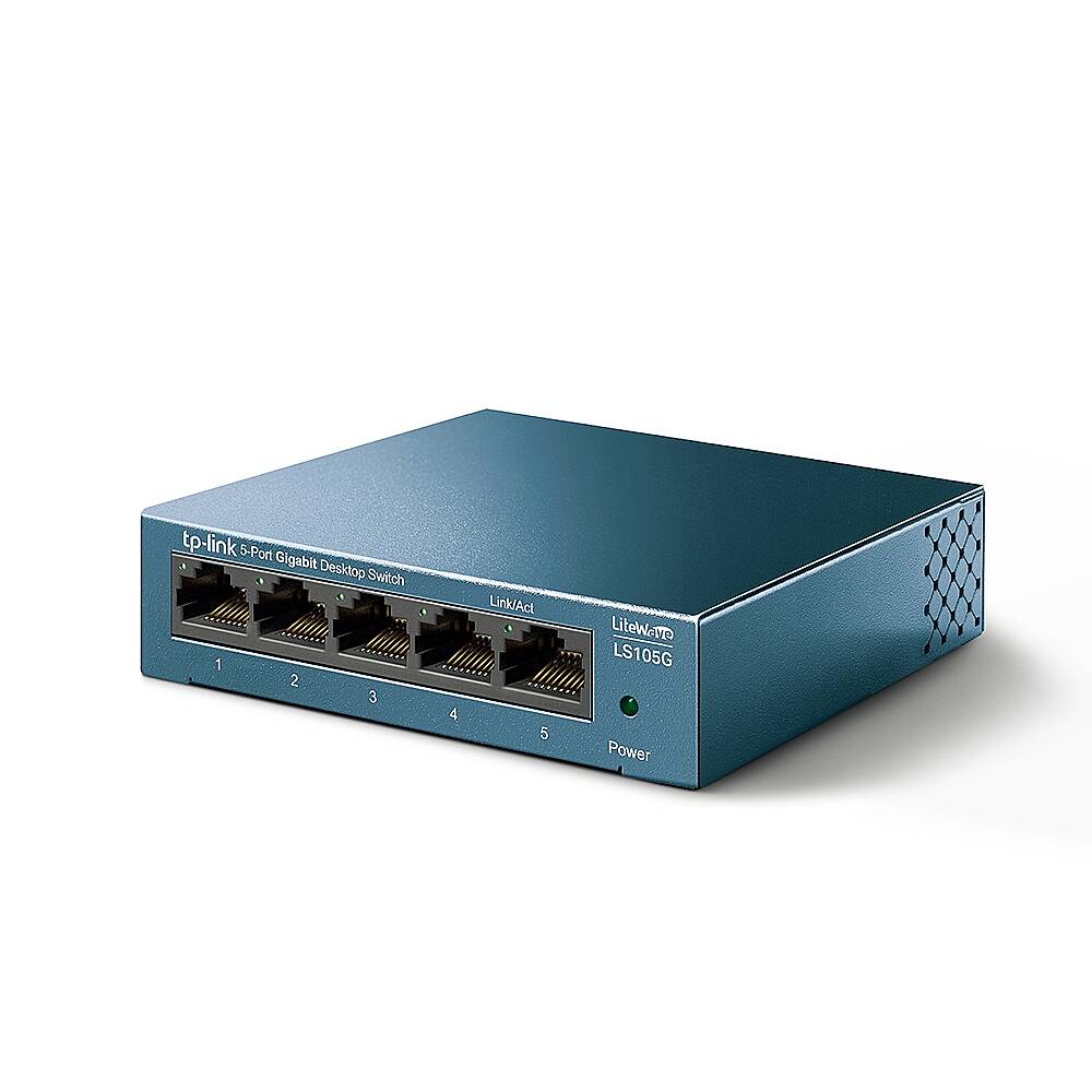 LS105G 5-Port 10/100/1000Mbps Desktop Switch - 3