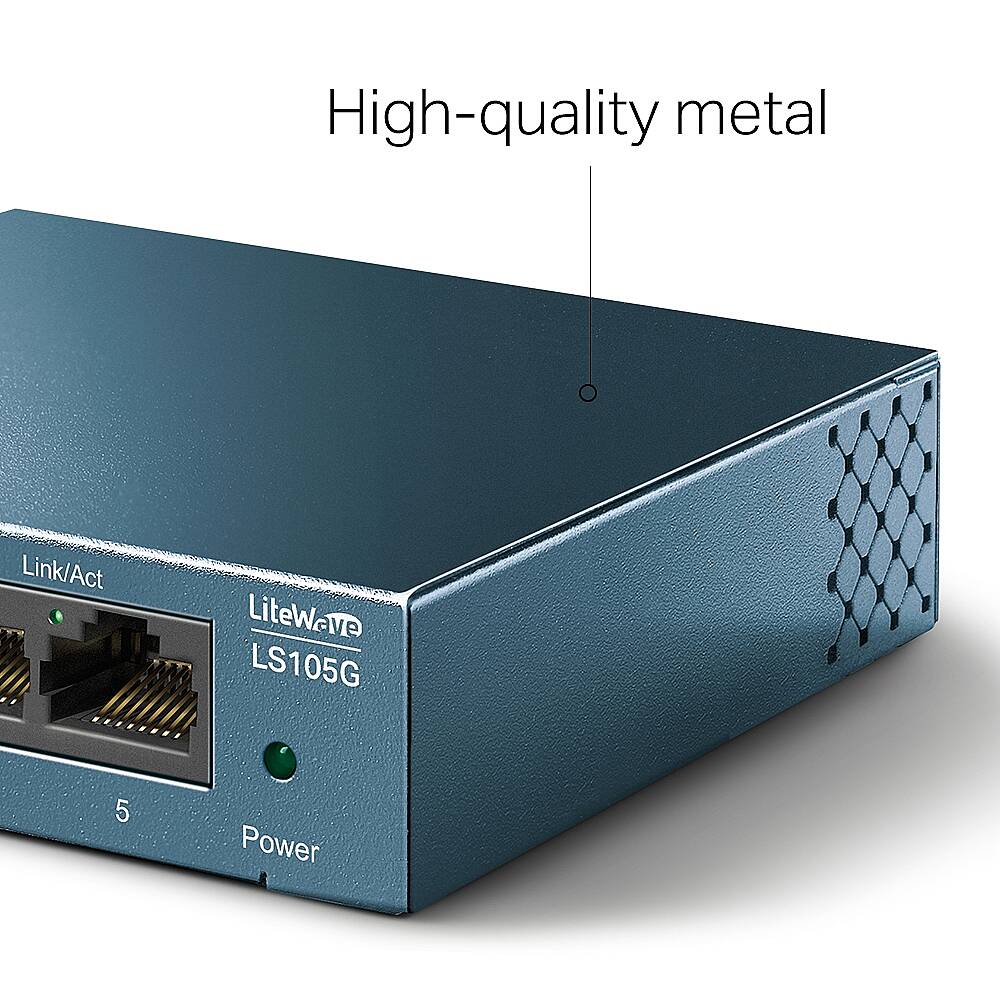 LS105G 5-Port 10/100/1000Mbps Desktop Switch - 4