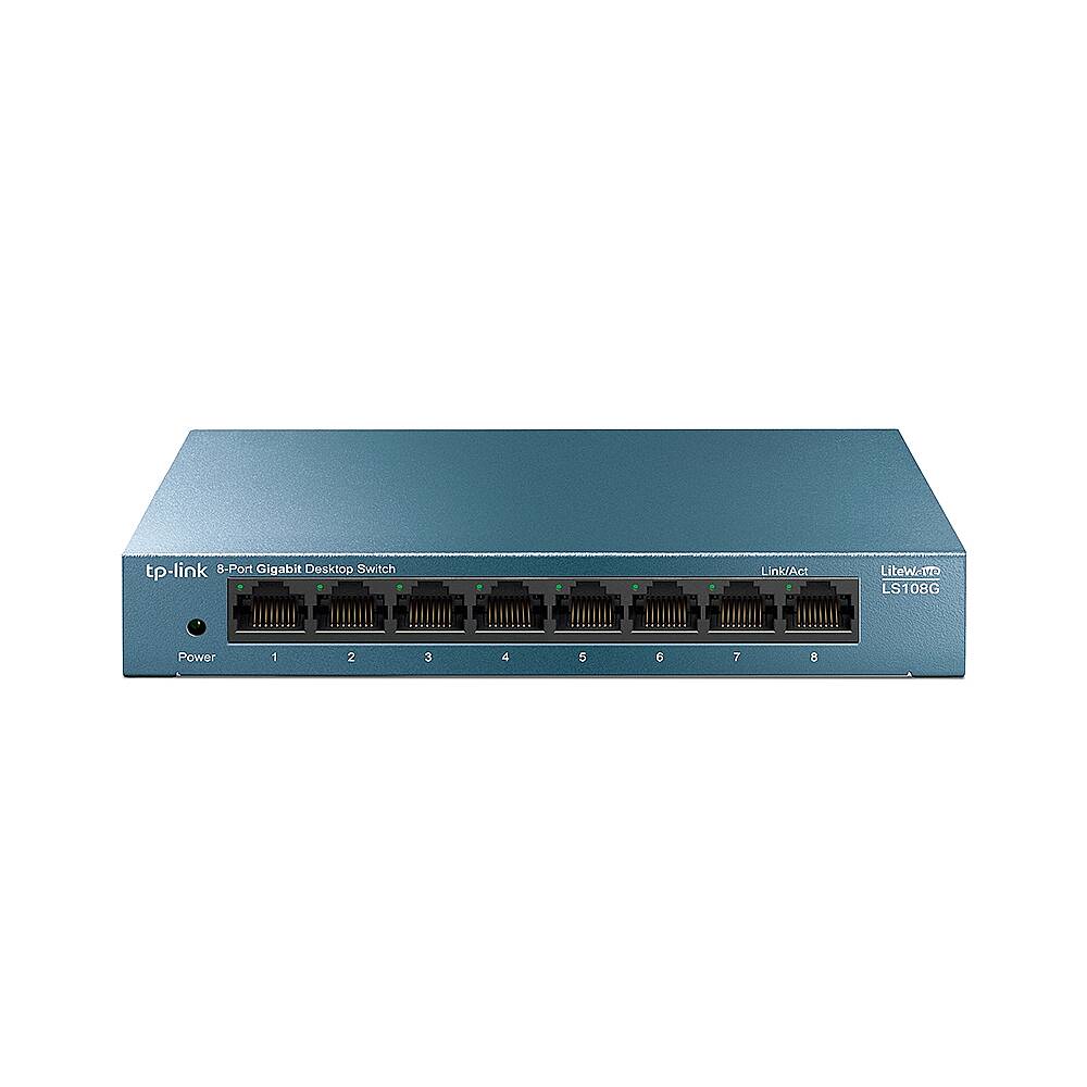 LS108G 8-Port 10/100/1000Mbps Desktop Switch - 2