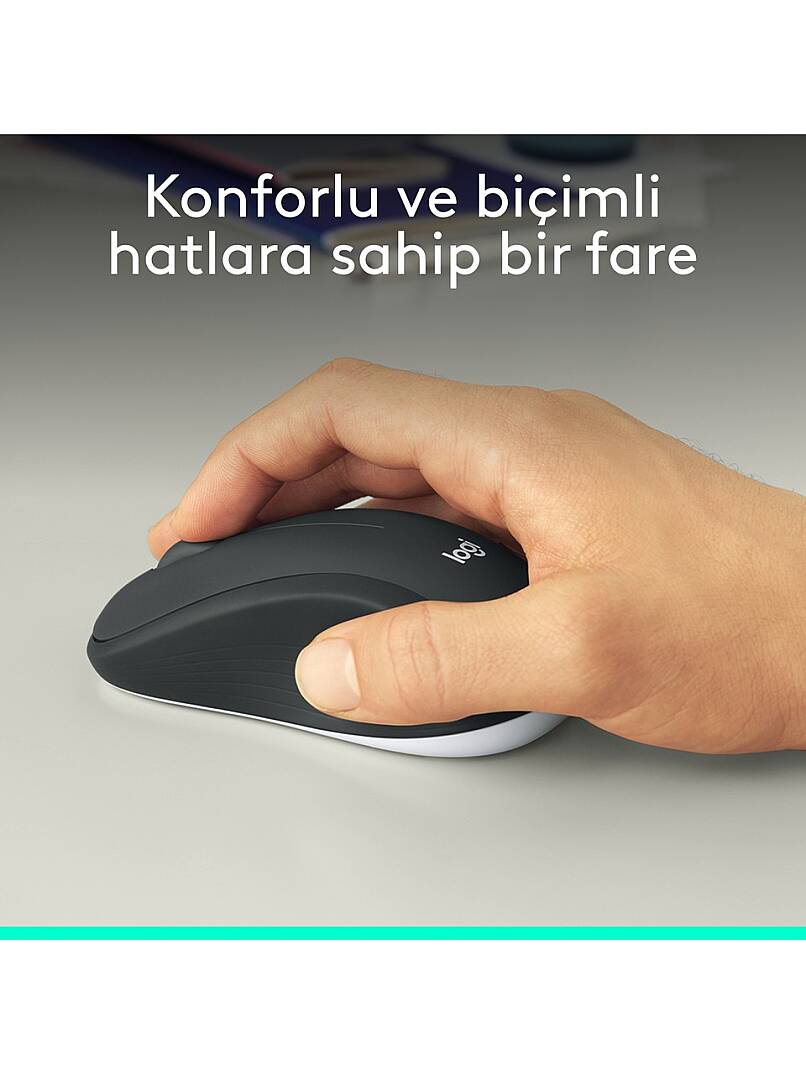 MK540 ADVANCED Kablosuz Türkçe Klavye Mouse Seti - Siyah - 3
