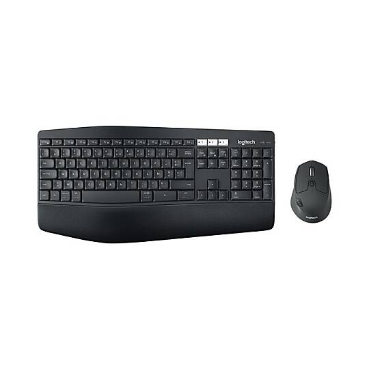 MK850 Performans Kablosuz Türkçe Q Klavye Mouse Seti, Siyah 920-008230