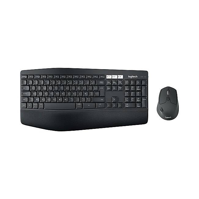 MK850 Performans Kablosuz Türkçe Q Klavye Mouse Seti, Siyah 920-008230 - 1