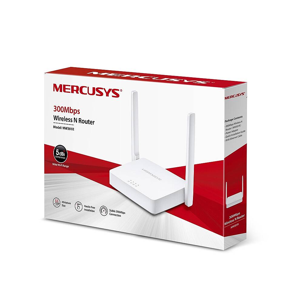 MW301R 300Mbps Kablosuz N Router - 1