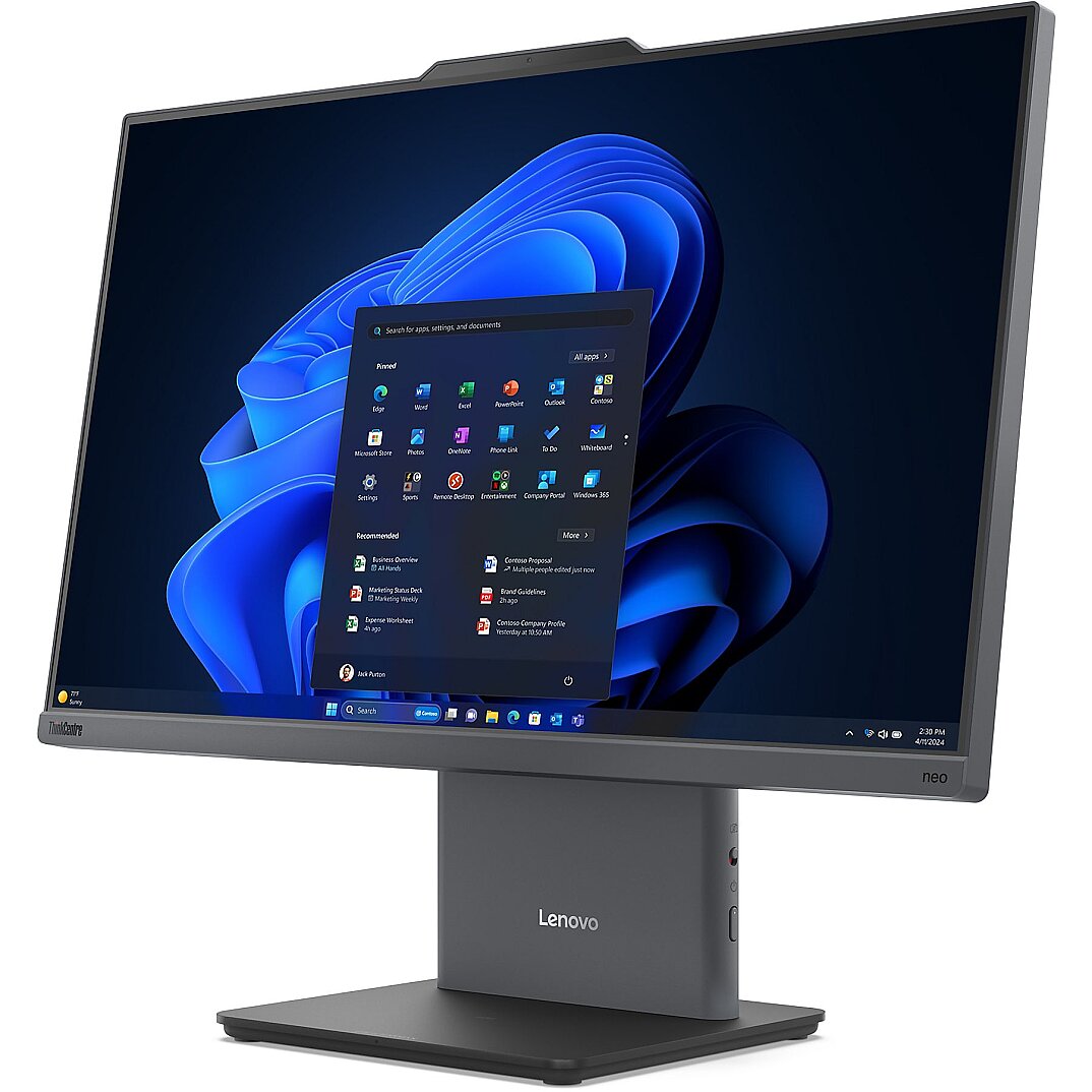 Neo 50A ThinkCentre 13QH000QTR Intel ULTRA 5-226V 16GB 512GB SSD 23.8 İnç DOS Dokunmatik AIO PC - 3