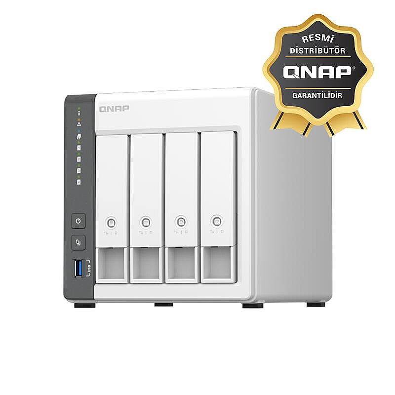 TS-433-4GB RAM 4 HDD Yuvalı Tower NAS (Resmi Distribütör Garantili) - 1