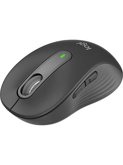 Signature M650 Küçük ve Orta Boy Sağ El İçin Sessiz Kablosuz Mouse - Siyah