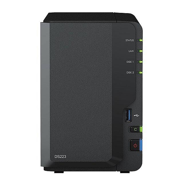 DS223 (2x3.5''/2.5'') Tower NAS - 1