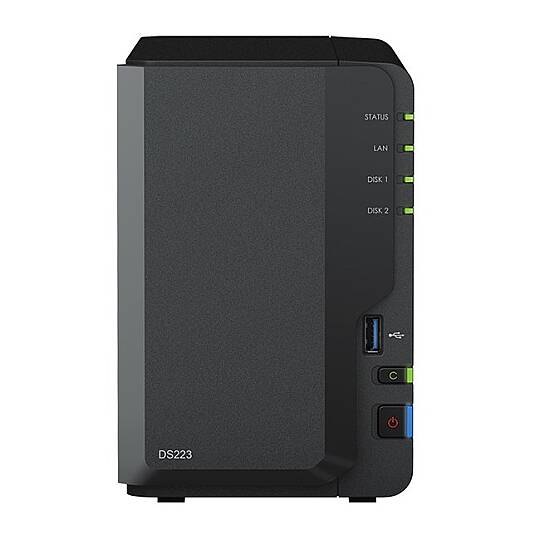 DS223 (2x3.5''/2.5'') Tower NAS