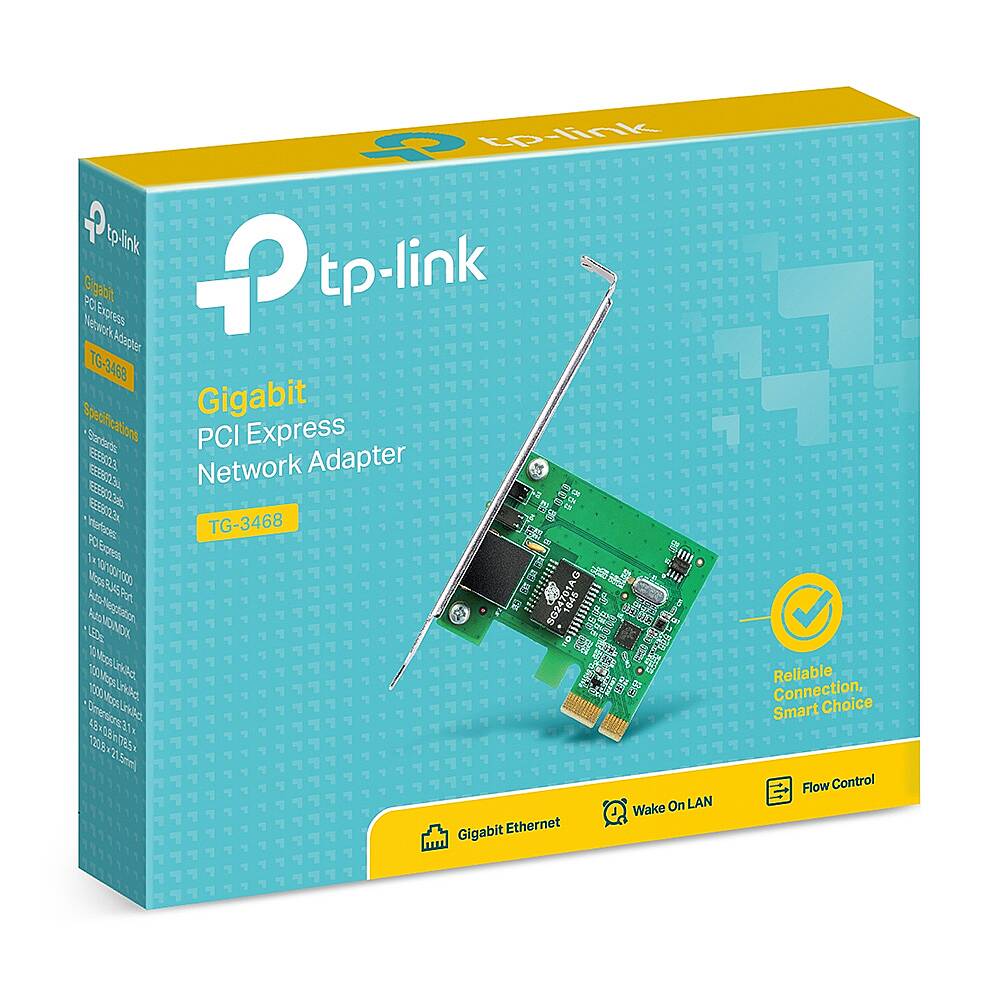 TG-3468 Gigabit PCI Express Ağ Adaptörü - 1