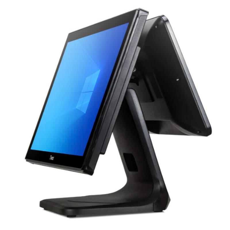 TP-7650D 18.5" i7 5. Nesil 128GB NVMe SSD 8GB DDR3 RAM 1366X768 Dokunmatik POS PC+13.2" Müşteri Ekranı - 1