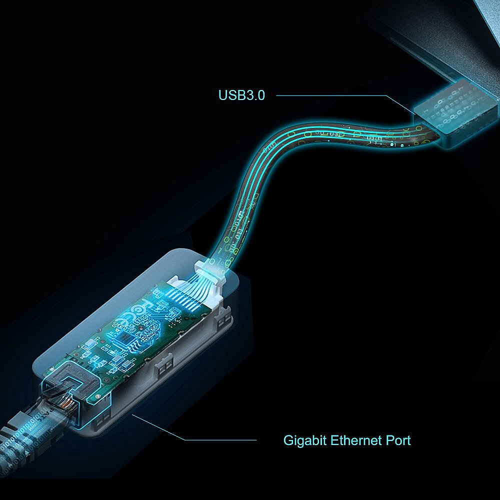 USB 3.0 to RJ45 Ethernet Çevirici (UE306) - 8