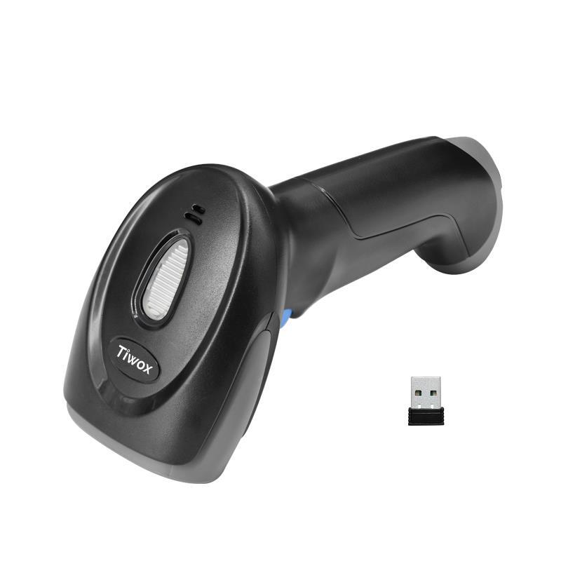VSK-227 1D Lazer Kablosuz Barkod Okuyucu Batarya + Mini USB Dongle - 1