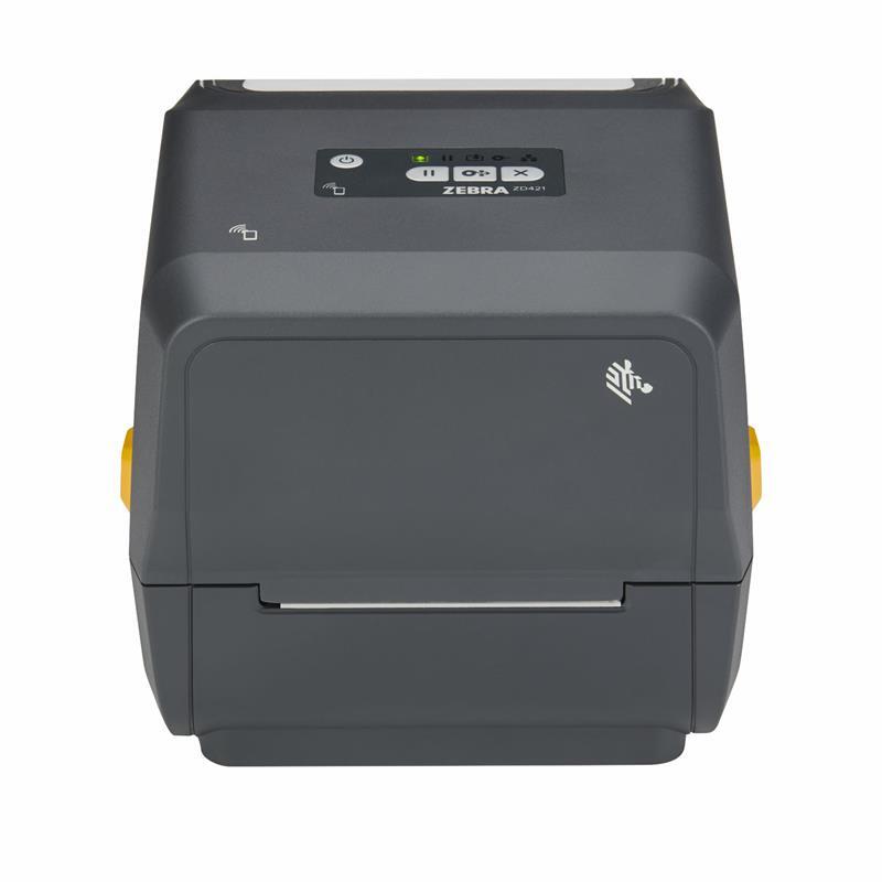 ZD421T (ZD4A042-30EE00EZ) 203DPI Termal Transfer USB+Ethernet Barkod Yazıcı (Ribonlu Kullanım) - 1